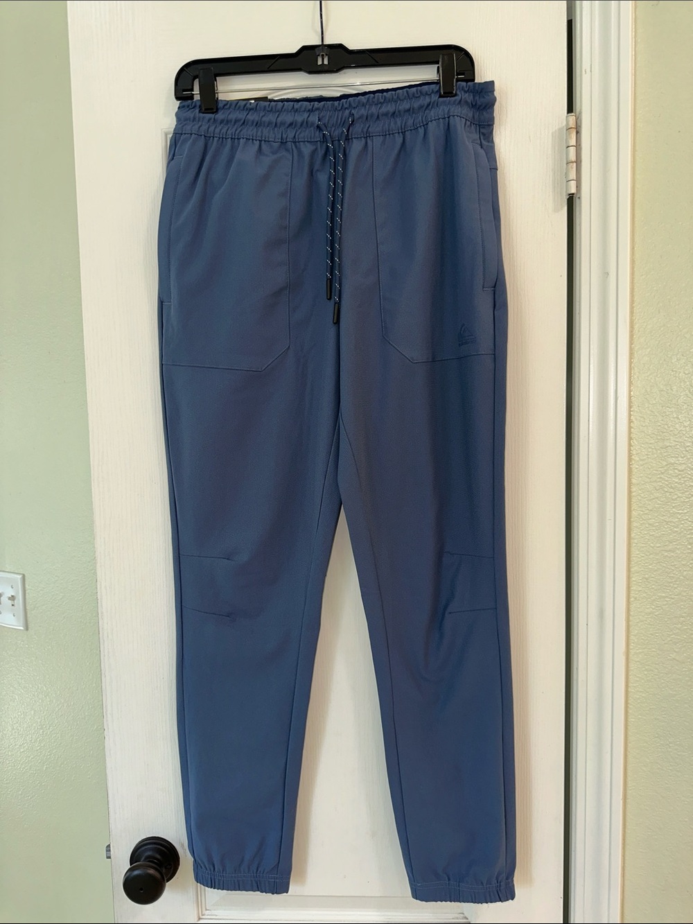 Quiksilver Men's Slate Blue Drawstring Joggers